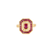 Bague 58 Bague rectangulaire diamants rubis calibrés 58 Facettes