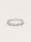 Bague 54 Chaumet Bee My Love - Alliance en or blanc avec diamants 58 Facettes 1208.2