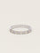 Bague 54 Chaumet Bee My Love - Alliance en or blanc avec diamants 58 Facettes 1208.2
