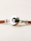 Hermès Lancelot - Collier ras-du-cou ou bracelet double tour en cuir marron 58 Facettes 1206.11