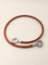 Hermès Lancelot - Collier ras-du-cou ou bracelet double tour en cuir marron 58 Facettes 1206.11