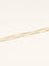 Collier Chaîne vintage à maillons bâton et forçat en or jaune 18 carats 58 Facettes 1219.5