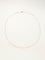 Collier Chaîne vintage à maillons bâton et forçat en or jaune 18 carats 58 Facettes 1219.5