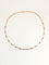 Collier Sautoir - Chaîne maille gourmette en or jaune 14k avec cabochons 58 Facettes 1211.7