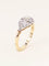 Bague 52 Bague Belle Époque en or jaune 18 carats, platine, diamants et perle fine 58 Facettes 1199.7