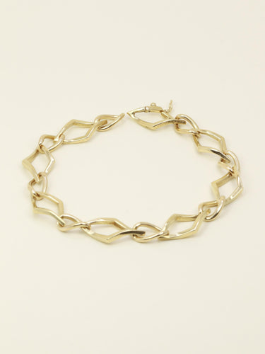 Bracelet Mellerio - Bracelet chaîne en or jaune 18 carats 58 Facettes 1193.3