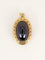Pendentif Pendentif porte-photo en or jaune 18 carats aux grenats 58 Facettes 1236.1