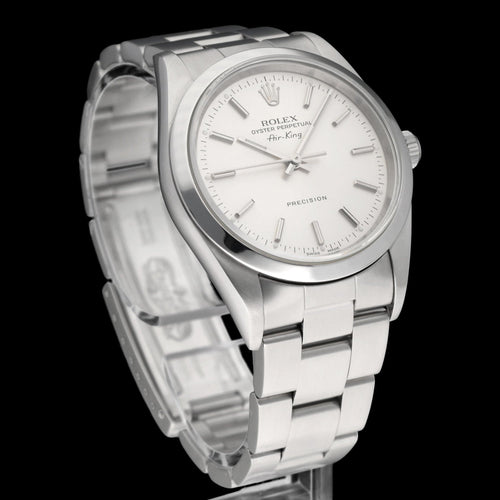 Montre Rolex Air-King Precision - Montre acier réf. 14000 (1999) 58 Facettes ROL/AIK/193