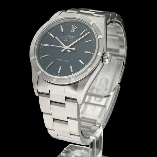 Montre Rolex Air-King Precision - Montre acier réf. 14010 (2001) avec boîte et papiers 58 Facettes ROL/AIK/202