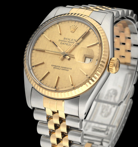 Montre Rolex Datejust 16013 - Montre 36 mm cadran lin 58 Facettes ROL/DJ1/1200