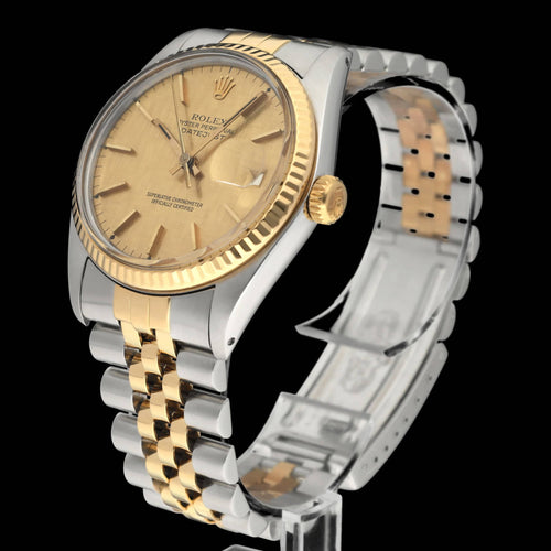 Montre Rolex Datejust 16013 - Montre 36 mm cadran lin 58 Facettes ROL/DJ1/1200