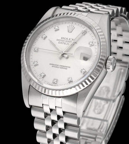 Montre Rolex Datejust - Montre automatique réf. 16234G 36 mm (1989) 58 Facettes ROL/DJ1/1206