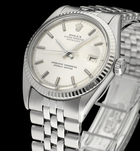 Montre Rolex Datejust 1601 (1971) - Montre automatique 36 mm en acier 58 Facettes ROL/DJ1/1220