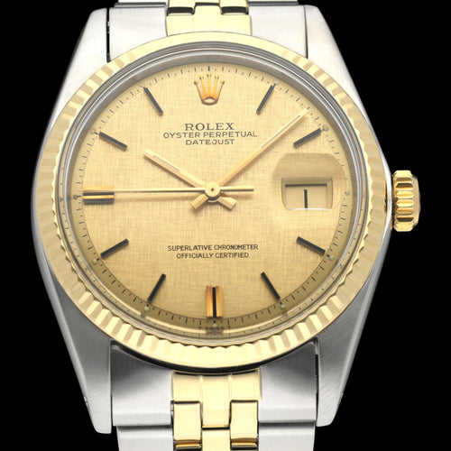 Montre Rolex Datejust 1601 - Montre automatique 36 mm (1973), cadran lin 58 Facettes ROL/DJ1/1224