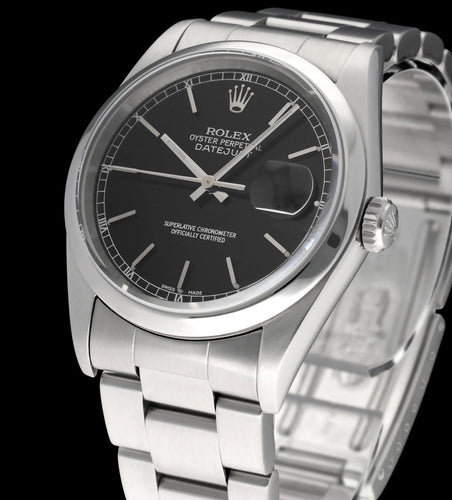 Montre Rolex Datejust - Montre automatique réf. 16200 36 mm (2000) 58 Facettes ROL/DJ1/1256