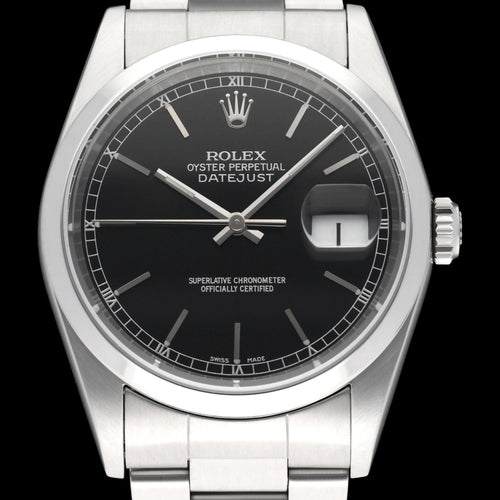Montre Rolex Datejust - Montre automatique réf. 16200 36 mm (2000) 58 Facettes ROL/DJ1/1256