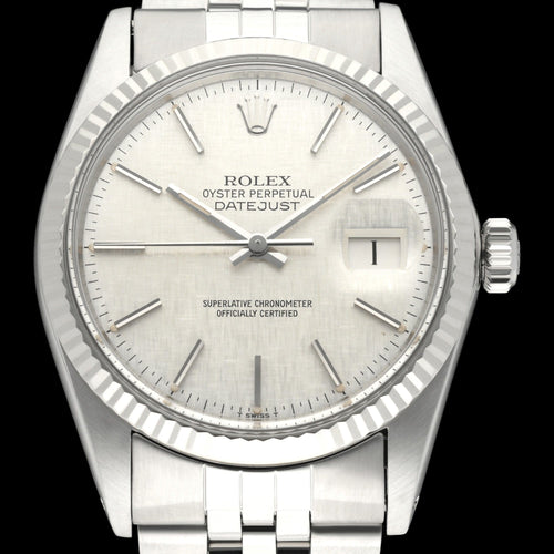 Montre Rolex Datejust 16014 - Montre automatique acier, cadran lin 58 Facettes ROL/DJ1/1265