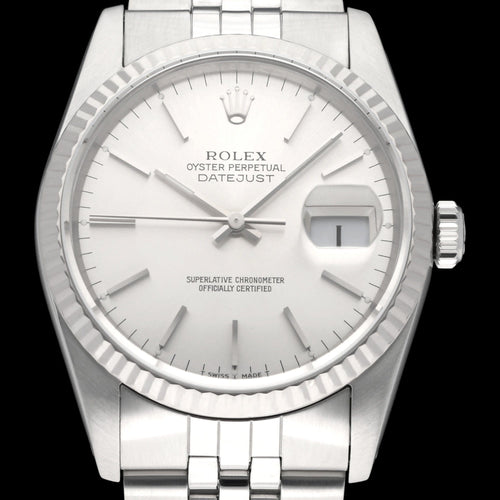 Montre Rolex Datejust 16234 (1989) - Montre 36 mm en acier 58 Facettes ROL/DJ1/1283
