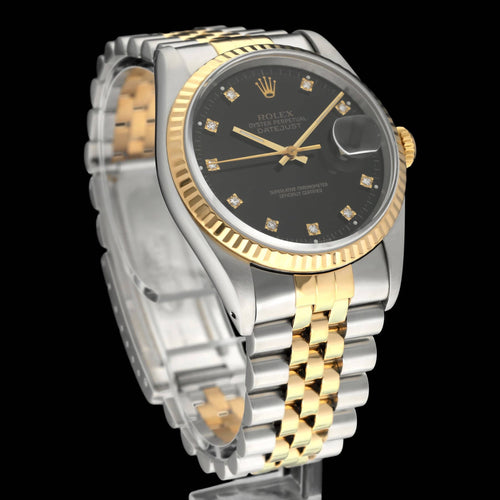 Montre Rolex Datejust - Montre 16233G (1990) en acier et or 58 Facettes ROL/DJ1/1300