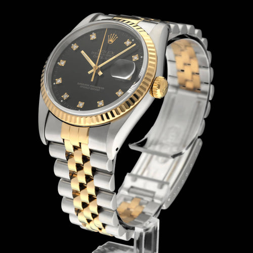 Montre Rolex Datejust - Montre 16233G (1990) en acier et or 58 Facettes ROL/DJ1/1300