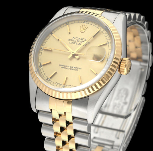 Montre Rolex Datejust 16233 - Montre automatique 36 mm acier/or (1991) 58 Facettes ROL/DJ1/1313