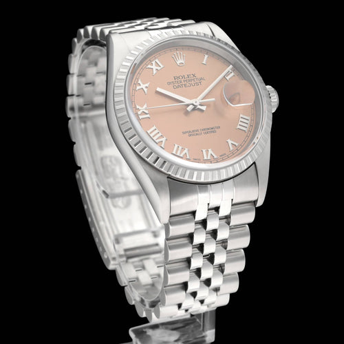 Montre Rolex Datejust 16220 - Montre automatique en acier 36 mm (2000) 58 Facettes ROL/DJ1/1321