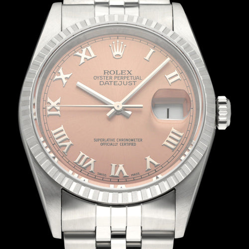 Montre Rolex Datejust 16220 - Montre automatique en acier 36 mm (2000) 58 Facettes ROL/DJ1/1321