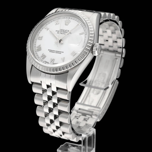 Montre Rolex Datejust 16220 - Montre automatique en acier 36 mm (2005) 58 Facettes ROL/DJ1/1323