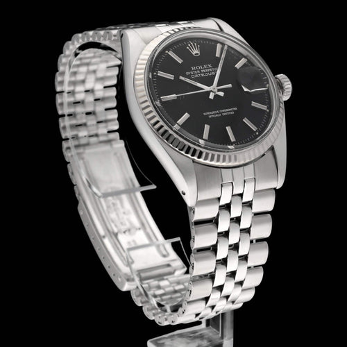 Montre Rolex Datejust - Montre automatique réf. 1601 (1973) acier 36 mm 58 Facettes ROL/DJ1/547
