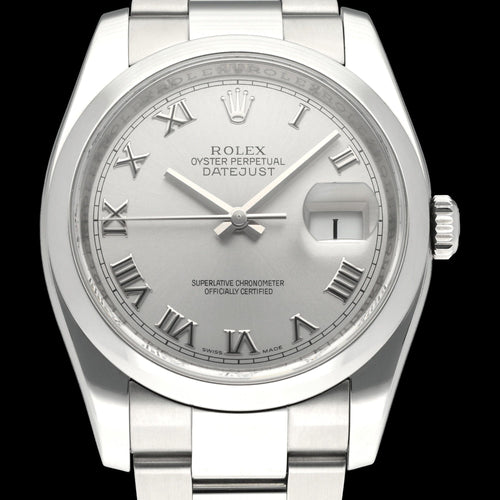 Montre Rolex Datejust 116200 - Montre 36 mm acier (2015) avec boîte et papiers 58 Facettes ROL/DJ2/033