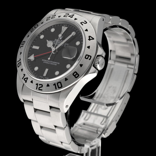 Montre Rolex Explorer II - Montre automatique réf. 16570 en acier (1999) 58 Facettes ROL/EXP/047