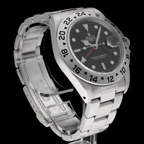 Montre Rolex Explorer II - Montre automatique réf. 16570 en acier (1999) 58 Facettes ROL/EXP/047