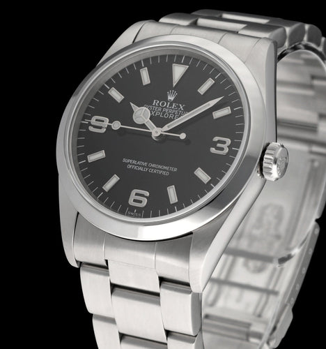 Montre Rolex Explorer - Montre automatique réf. 14270 en acier (1999) 58 Facettes ROL/EXP/048