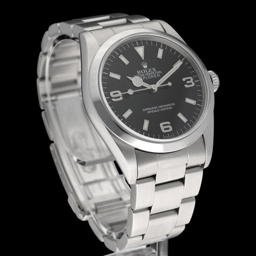 Montre Rolex Explorer - Montre automatique réf. 14270 en acier (1999) 58 Facettes ROL/EXP/048