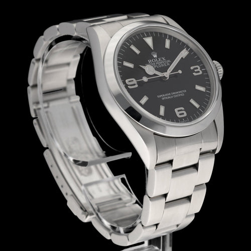 Montre Rolex Explorer - Montre automatique réf. 14270 en acier (1999) 58 Facettes ROL/EXP/048