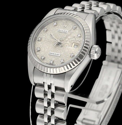 Montre Rolex Lady-Datejust 69174G - Montre dame 26 mm, 1993 58 Facettes ROL/LDJ/490