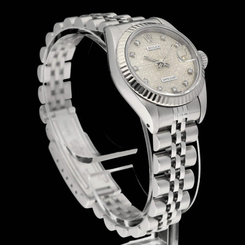 Montre Rolex Lady-Datejust 69174G - Montre dame 26 mm, 1993 58 Facettes ROL/LDJ/490