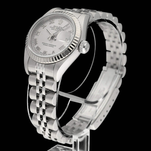 Montre Rolex Lady-Datejust - Montre automatique 26 mm réf. 79174 en acier 58 Facettes ROL/LDJ/493