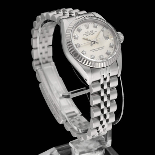 Montre Rolex Lady-Datejust - Montre dame réf. 69174G 26 mm acier 58 Facettes ROL/LDJ/545