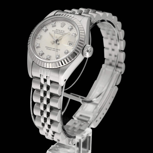 Montre Rolex Lady-Datejust - Montre dame réf. 69174G 26 mm acier 58 Facettes ROL/LDJ/545