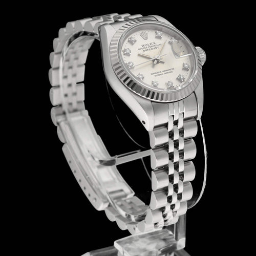 Montre Rolex Lady-Datejust - Montre dame réf. 69174G 26 mm acier 58 Facettes ROL/LDJ/545