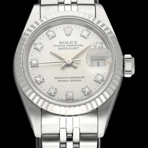 Montre Rolex Lady-Datejust - Montre dame réf. 69174G 26 mm acier 58 Facettes ROL/LDJ/545
