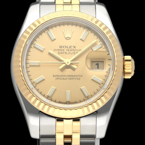 Montre Rolex Lady-Datejust - Montre dame réf. 179173 26 mm, boîte et papiers (2005) 58 Facettes ROL/LDJ/566