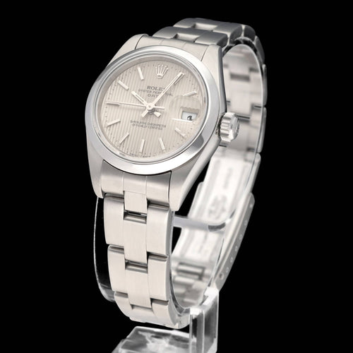 Montre Rolex Lady-Datejust - Montre dame réf. 69160 cadran Tapestry (1997) 58 Facettes ROL/LDJ/572
