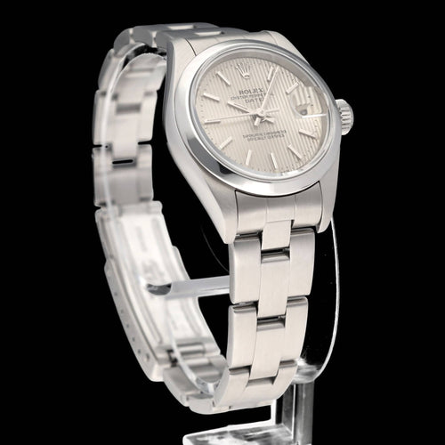 Montre Rolex Lady-Datejust - Montre dame réf. 69160 cadran Tapestry (1997) 58 Facettes ROL/LDJ/572