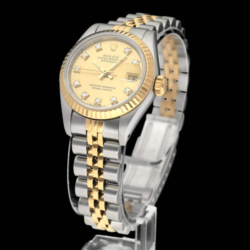 Montre Rolex Lady-Datejust - Montre 69173G en or et acier (1987) 58 Facettes ROL/LDJ/578