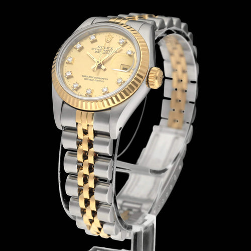 Montre Rolex Lady-Datejust - Montre 69173G en or et acier (1987) 58 Facettes ROL/LDJ/578