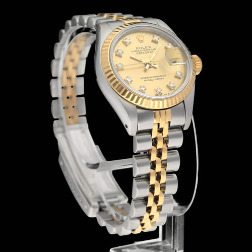 Montre Rolex Lady-Datejust - Montre 69173G en or et acier (1987) 58 Facettes ROL/LDJ/578