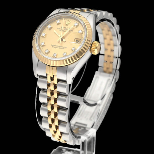 Montre Rolex Lady-Datejust - Montre femme réf. 69173G, 26 mm (1988) 58 Facettes ROL/LDJ/591