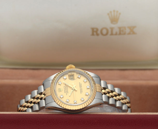 Montre Rolex Lady-Datejust - Montre femme réf. 69173G, 26 mm (1988) 58 Facettes ROL/LDJ/591